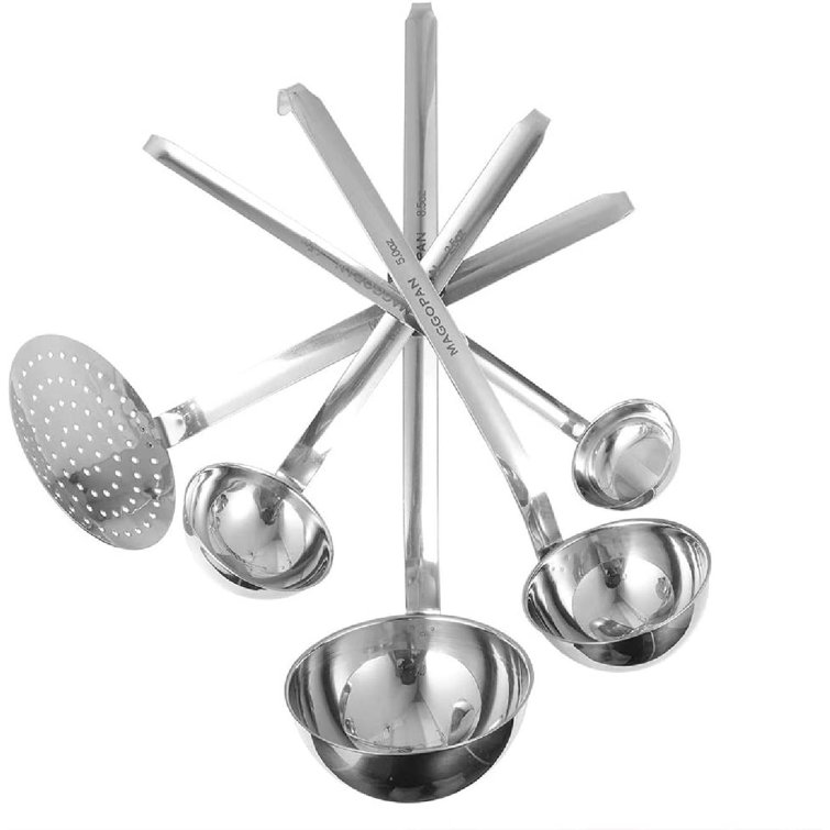 lameishuju Ladle Set Stainless Steel 5 Piece Soup Ladles Serving